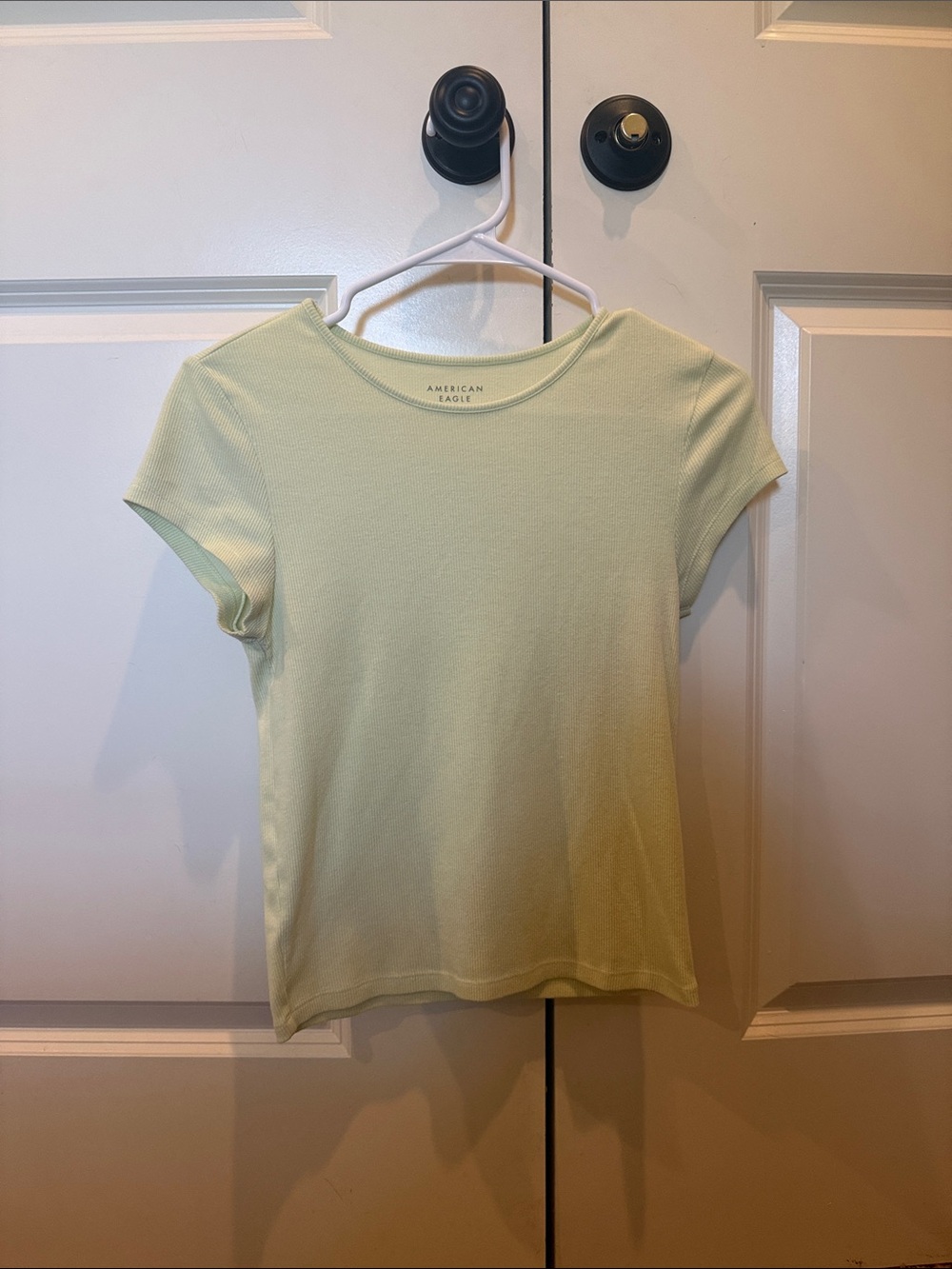 American Eagle Lime Green Shirt-M